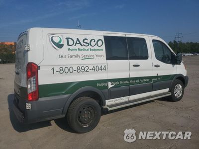Trzecie zdjęcie samochodu z tyłu: 2018 FORD TRANSIT T-250 VIN:1FTYR1ZM1JKA89863 - miniatura