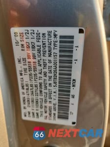 Zdjęcie 12 z 12 samochodu: 2010 ACURA RDX VIN:5J8TB2H26AA001157 - miniatura