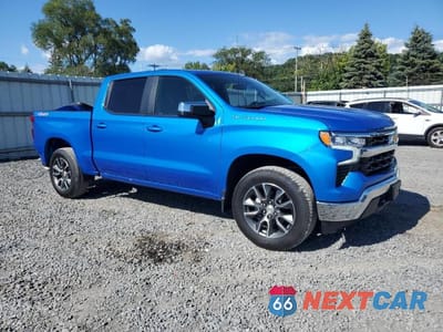 Czwarte zdjęcie samochodu z boku: 2025 CHEVROLET SILVERADO K1500 LT-L VIN:1GCPKKEKXSZ207704 - miniatura
