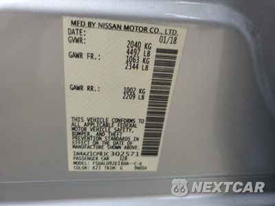 Zdjęcie 12 z 14 samochodu: 2018 NISSAN LEAF S VIN:1N4AZ1CP8JC302571 - miniatura