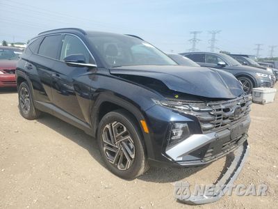 Czwarte zdjęcie samochodu z boku: 2025 HYUNDAI TUCSON LIMITED VIN:KM8JEDD15SU340056 - miniatura