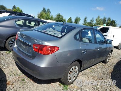 Trzecie zdjęcie samochodu z tyłu: 2010 HYUNDAI ELANTRA BLUE VIN:KMHDU4AD5AU838819 - miniatura