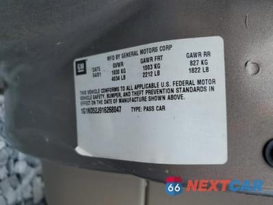 Zdjęcie 12 z 12 samochodu: 2001 CHEV MALIBU VIN:1G1ND52J916268047 - miniatura