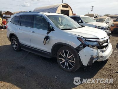 Czwarte zdjęcie samochodu z boku: 2021 HONDA PILOT TOURING VIN:5FNYF5H96MB040673 - miniatura