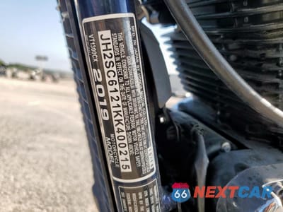 Zdjęcie 9 z 9 samochodu: 2019 HONDA VT1300 CX VIN:JH2SC6121KK400215 - miniatura