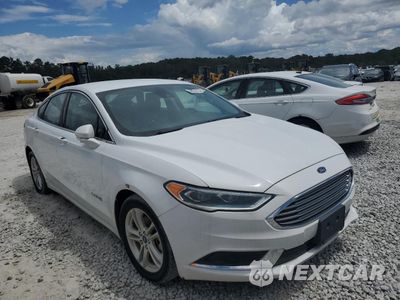 Czwarte zdjęcie samochodu z boku: 2018 FORD FUSION SE HYBRID VIN:3FA6P0LU9JR281923 - miniatura