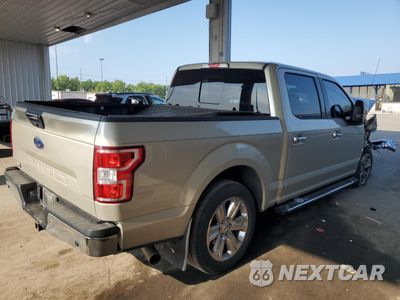 Trzecie zdjęcie samochodu z tyłu: 2018 FORD F150 SUPERCREW VIN:1FTEW1C51JFC43753 - miniatura