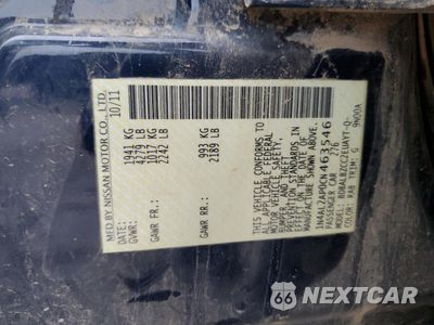 Zdjęcie 12 z 14 samochodu: 2012 NISSAN ALTIMA BASE VIN:1N4AL2AP0CN463546 - miniatura
