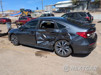 Drugie zdjęcie samochodu z przodu: 2022 HONDA CIVIC EX VIN:2HGFE1F75NH319131 - miniatura