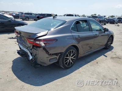 Trzecie zdjęcie samochodu z tyłu: 2023 TOYOTA CAMRY SE NIGHT SHADE VIN:4T1G11AK0PU775074 - miniatura