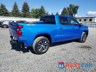 Trzecie zdjęcie samochodu z tyłu: 2025 CHEVROLET SILVERADO K1500 LT-L VIN:1GCPKKEKXSZ207704 - miniatura