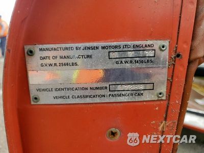 Zdjęcie 12 z 12 samochodu: 1974 JAGUAR DOOR ONLY VIN:17268XXXXXXXXXXXX - miniatura