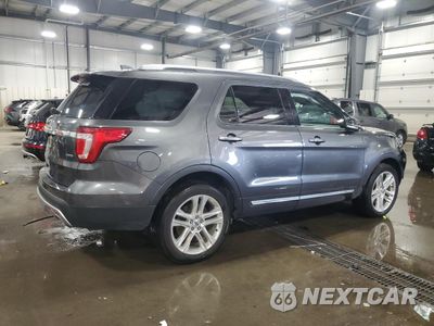 Trzecie zdjęcie samochodu z tyłu: 2017 FORD EXPLORER XLT VIN:1FM5K8D84HGA93439 - miniatura