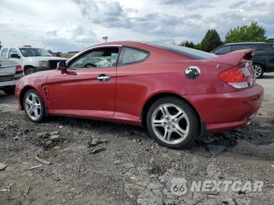 Drugie zdjęcie samochodu z przodu: 2005 HYUNDAI TIBURON GT VIN:KMHHN65F25U160235 - miniatura