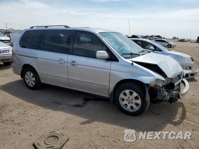 Czwarte zdjęcie samochodu z boku: 2002 HONDA ODYSSEY EXL VIN:5FNRL18062B053900 - miniatura