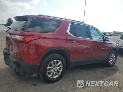 Trzecie zdjęcie samochodu z tyłu: 2020 CHEVROLET TRAVERSE LT VIN:1GNERGKW5LJ284883 - miniatura