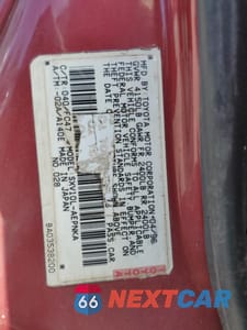 Zdjęcie 12 z 14 samochodu: 1994 TOYOTA CAMRY LE VIN:JT2SK12E1R0262410 - miniatura