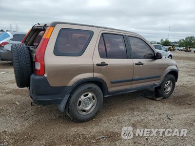 Trzecie zdjęcie samochodu z tyłu: 2002 HONDA CR-V LX VIN:JHLRD68462C008727 - miniatura