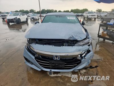 Piąte zdjęcie samochodu w środku: 2022 HONDA ACCORD HYBRID SPORT VIN:1HGCV3F20NA009924 - miniatura