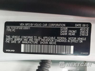 Zdjęcie 10 z 10 samochodu: 2014 VOLVO S60 T5 VIN:YV1612FS5E1285611 - miniatura