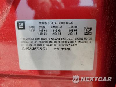 Zdjęcie 12 z 14 samochodu: 2014 CHEVROLET CRUZE LTZ VIN:1G1PG5SB3E7270711 - miniatura