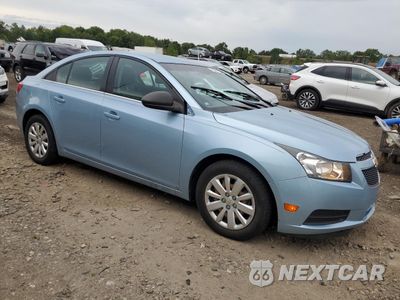 Czwarte zdjęcie samochodu z boku: 2011 CHEVROLET CRUZE LS VIN:1G1PC5SH2B7189226 - miniatura