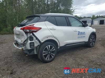 Trzecie zdjęcie samochodu z tyłu: 2019 NISS KICKS S VIN:3N1CP5CU8KL486036 - miniatura
