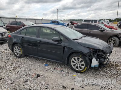 Czwarte zdjęcie samochodu z boku: 2022 TOYOTA COROLLA LE VIN:JTDEPMAE0NJ201868 - miniatura