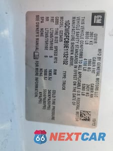 Zdjęcie 13 z 13 samochodu: 2014 CHEVROLET EXPRESS G2500 VIN:1GCWGFCB9E1132102 - miniatura