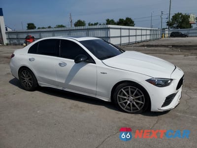 Czwarte zdjęcie samochodu z boku: 2023 MERCEDES-BENZ C 43 AMG VIN:W1KAF8HB7PR101247 - miniatura