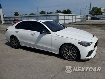 Czwarte zdjęcie samochodu z boku: 2023 MERCEDES-BENZ C 43 AMG VIN:W1KAF8HB7PR101247 - miniatura