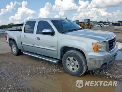 Czwarte zdjęcie samochodu z boku: 2011 GMC SIERRA C1500 SLE VIN:3GTP1VE04BG230737 - miniatura