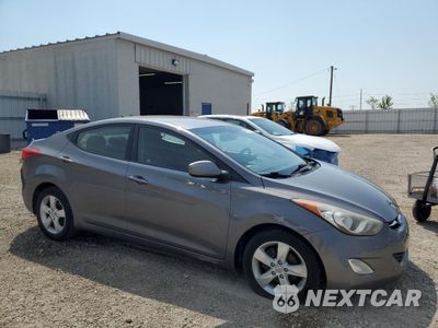 Czwarte zdjęcie samochodu z boku: 2012 HYUNDAI ELANTRA GLS VIN:5NPDH4AE1CH080606 - miniatura