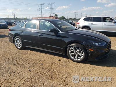Czwarte zdjęcie samochodu z boku: 2020 HYUNDAI SONATA SEL VIN:5NPEF4JA1LH000955 - miniatura