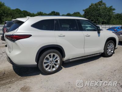 Trzecie zdjęcie samochodu z tyłu: 2021 TOYOTA HIGHLANDER LIMITED VIN:5TDYZRAH5MS533904 - miniatura