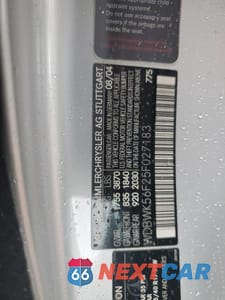 Zdjęcie 12 z 14 samochodu: 2005 MERCEDES-BENZ SLK 350 VIN:WDBWK56F25F027183 - miniatura