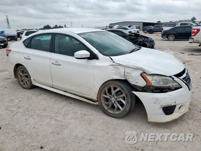 Czwarte zdjęcie samochodu z boku: 2013 NISSAN SENTRA S VIN:3N1AB7AP3DL784950 - miniatura