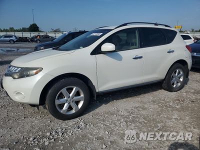 2009 NISSAN MURANO S JN8AZ18UX9W020116 - główne zdjęcie licytacji z USA - miniatura