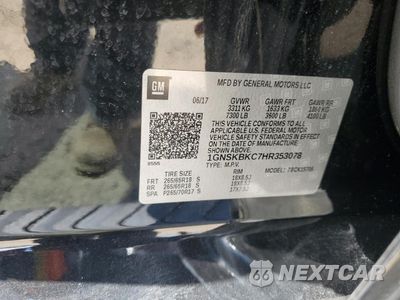 Zdjęcie 13 z 16 samochodu: 2017 CHEVROLET TAHOE K1500 LT VIN:1GNSKBKC7HR353078 - miniatura