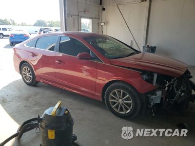 Czwarte zdjęcie samochodu z boku: 2019 HYUNDAI SONATA SE VIN:5NPE24AF5KH774454 - miniatura