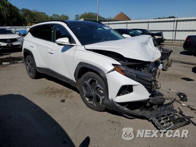 Czwarte zdjęcie samochodu z boku: 2023 HYUNDAI TUCSON LIMITED VIN:KM8JECA15PU107199 - miniatura
