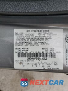 Zdjęcie 12 z 12 samochodu: 2008 MERCURY MILAN VIN:3MEHM07Z48R630920 - miniatura