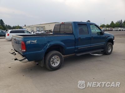 Trzecie zdjęcie samochodu z tyłu: 2000 FORD F250 SUPER DUTY VIN:1FTNW21S7YEB41436 - miniatura