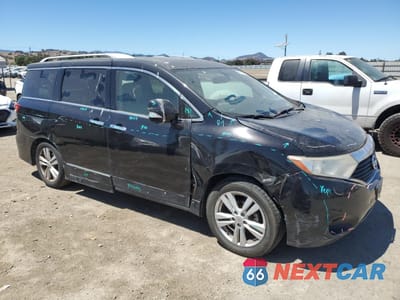 Czwarte zdjęcie samochodu z boku: 2013 NISSAN QUEST S VIN:JN8AE2KP9D9061719 - miniatura