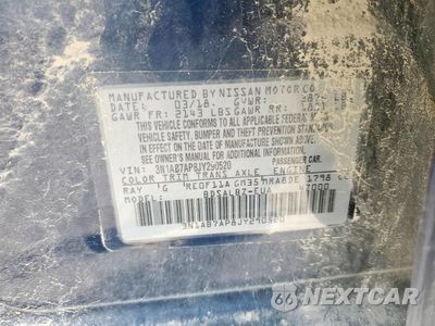 Zdjęcie 12 z 12 samochodu: 2018 NISSAN SENTRA S VIN:3N1AB7AP8JY290520 - miniatura