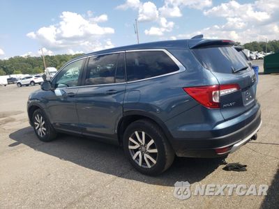 Drugie zdjęcie samochodu z przodu: 2019 HONDA PILOT EXL VIN:5FNYF6H55KB078265 - miniatura
