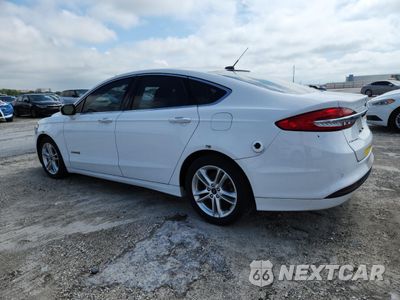 Drugie zdjęcie samochodu z przodu: 2018 FORD FUSION SE HYBRID VIN:3FA6P0LU4JR163522 - miniatura