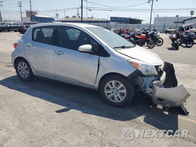 Czwarte zdjęcie samochodu z boku: 2014 TOYOTA YARIS VIN:VNKKTUD38EA013034 - miniatura