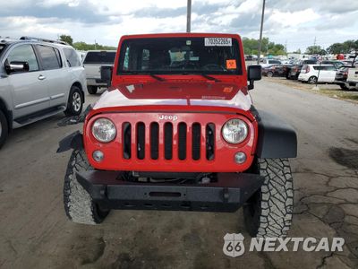 Piąte zdjęcie samochodu w środku: 2017 JEEP WRANGLER UNLIMITED SPORT VIN:1C4BJWDG8HL725839 - miniatura
