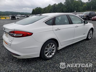 Trzecie zdjęcie samochodu z tyłu: 2017 FORD FUSION SE HYBRID VIN:3FA6P0LU3HR359588 - miniatura